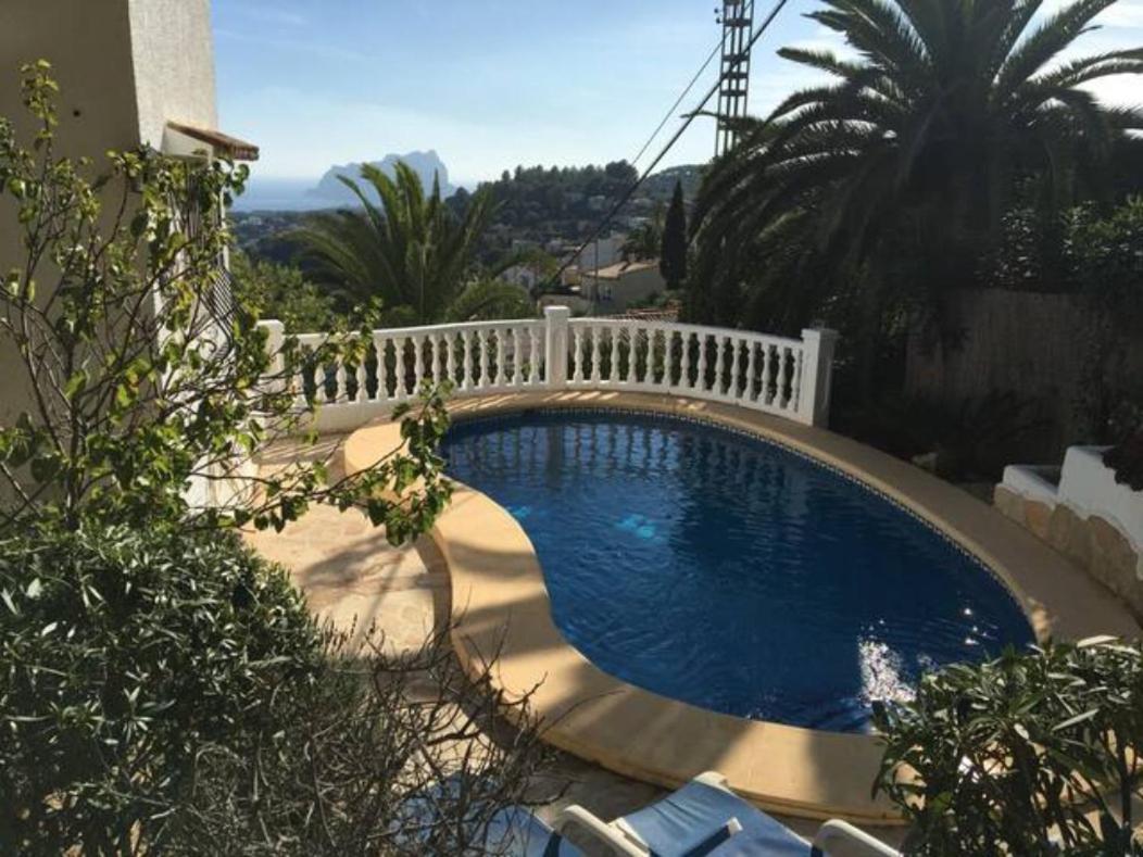 Charming Villa In Montemar With Private, Heated Pool And Sea Views Benissa Buitenkant foto