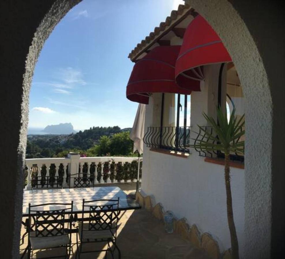 Charming Villa In Montemar With Private, Heated Pool And Sea Views Benissa Buitenkant foto