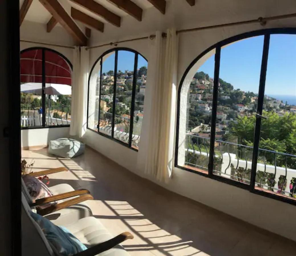 Charming Villa In Montemar With Private, Heated Pool And Sea Views Benissa Buitenkant foto