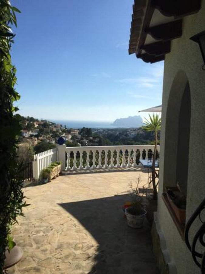 Charming Villa In Montemar With Private, Heated Pool And Sea Views Benissa Buitenkant foto