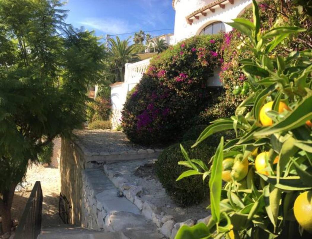 Charming Villa In Montemar With Private, Heated Pool And Sea Views Benissa Buitenkant foto