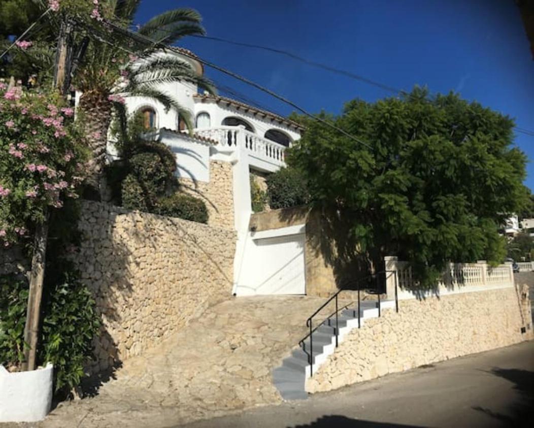 Charming Villa In Montemar With Private, Heated Pool And Sea Views Benissa Buitenkant foto