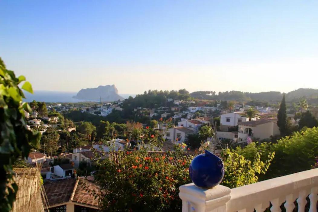 Charming Villa In Montemar With Private, Heated Pool And Sea Views Benissa Buitenkant foto