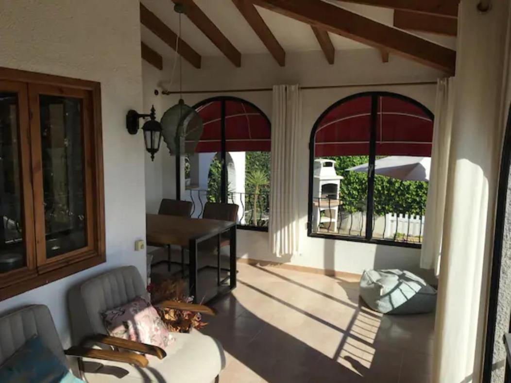 Charming Villa In Montemar With Private, Heated Pool And Sea Views Benissa Buitenkant foto