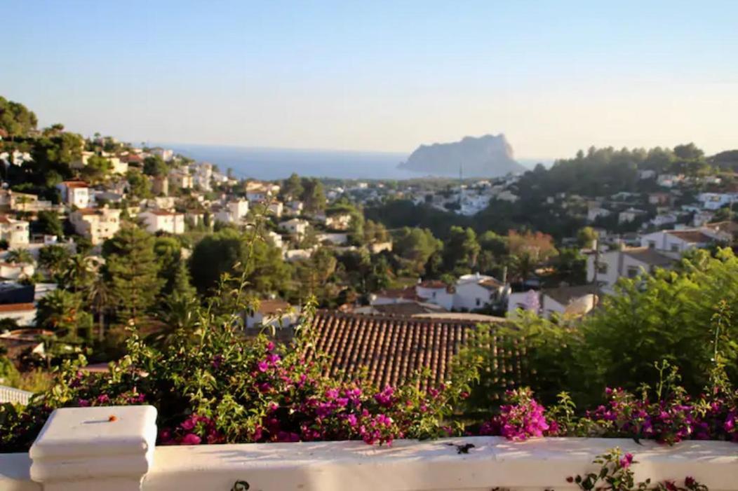 Charming Villa In Montemar With Private, Heated Pool And Sea Views Benissa Buitenkant foto