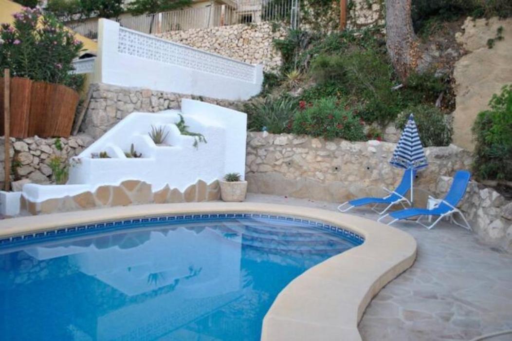 Charming Villa In Montemar With Private, Heated Pool And Sea Views Benissa Buitenkant foto